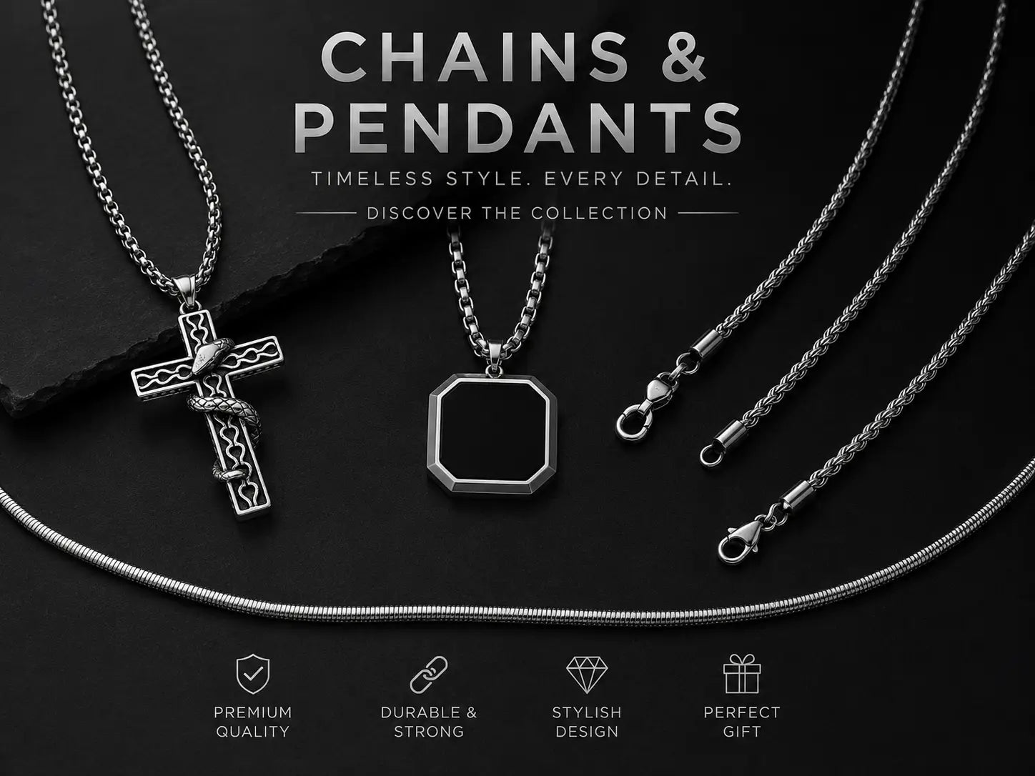 CHAINS AND PENDANTS