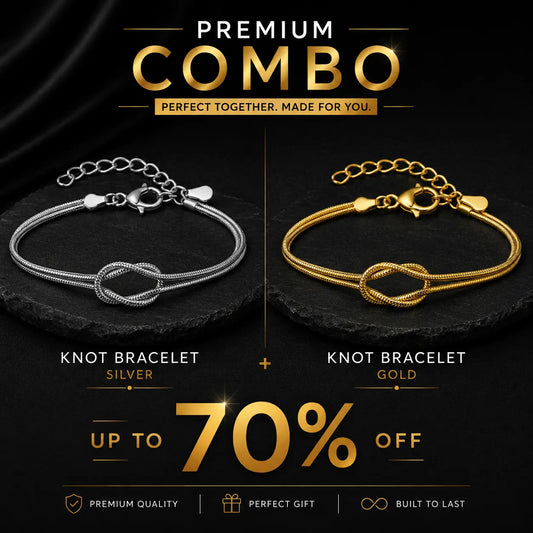 ECLAT KNOT|BRACELET| PACK OF 2