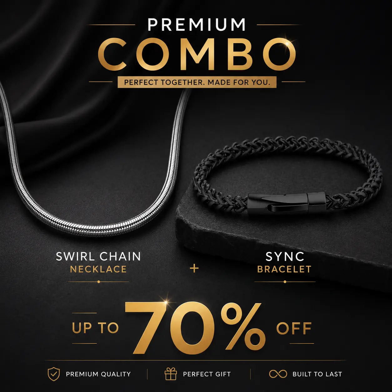 SYNC+SWIRL |BRACELET|CHAIN| COMBO