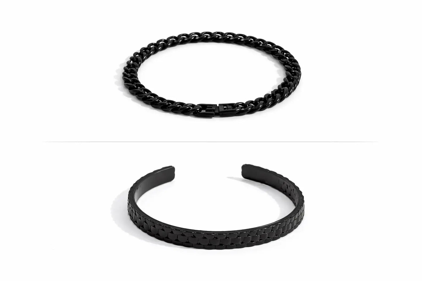 ECLAT CUBIC CUFF+ ONYX| PACK OF 2| BRACELET
