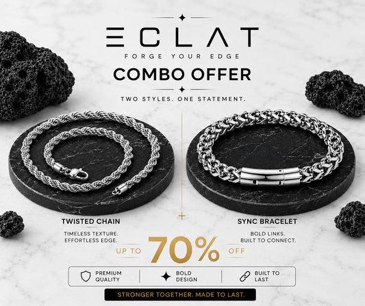SYNC BRACELET + TWISTED CHAIN| COMBO
